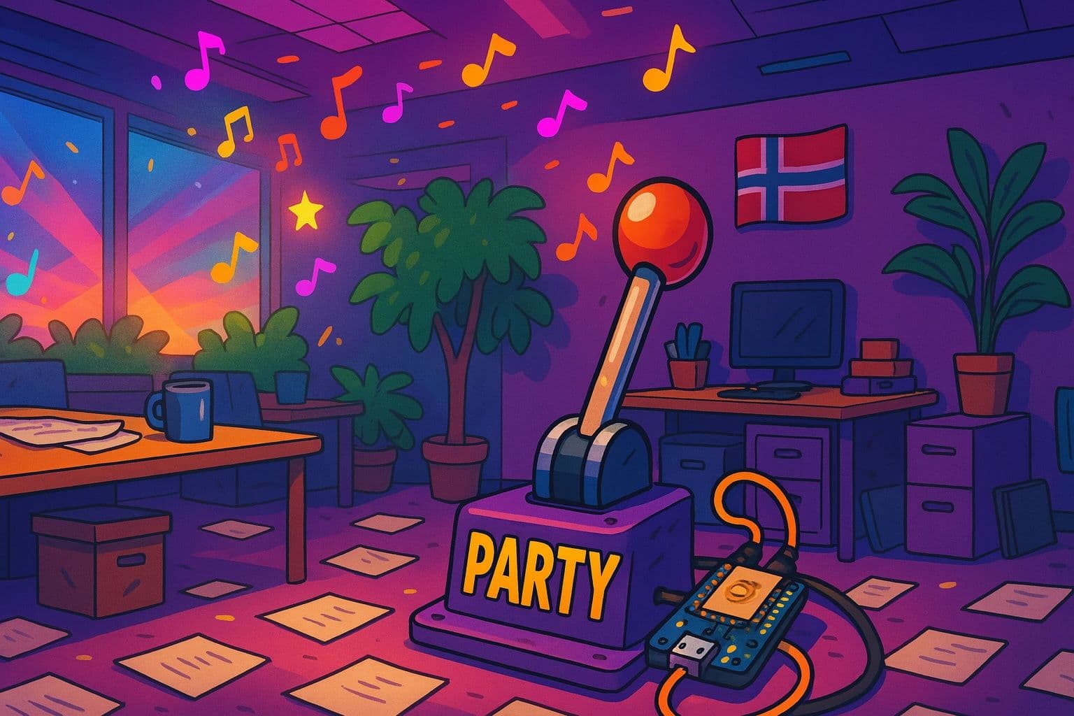 image for Trekk i spaken, fyr av en request: Bygg en partyspake i Rust