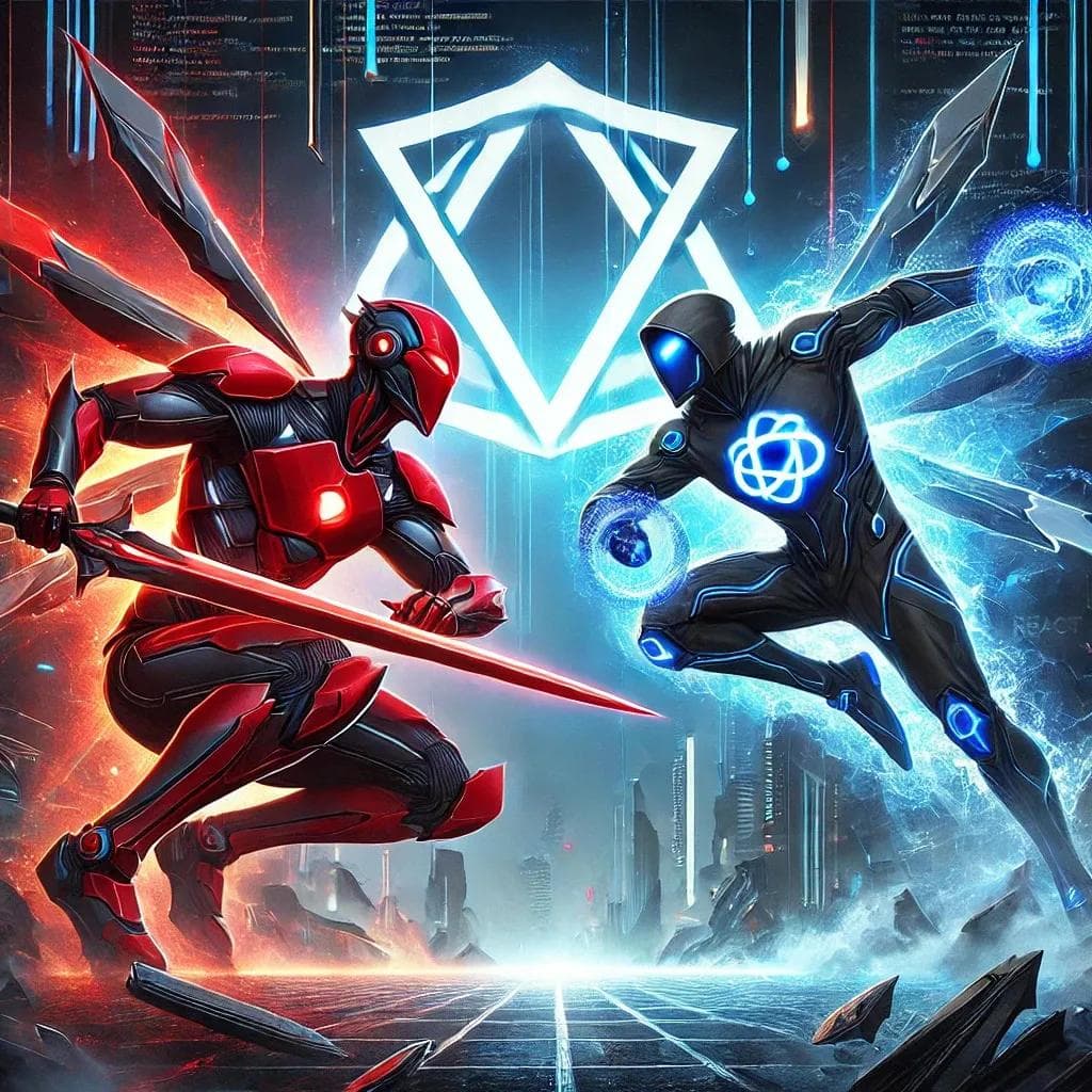 image for Nysnø: Lunsjpratens dilemma - React versus Angular